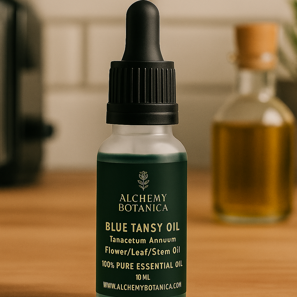 Luxury Blue Tansy Essential Oil – 10mL  (0.3oz) Calming, Restorative & Rare